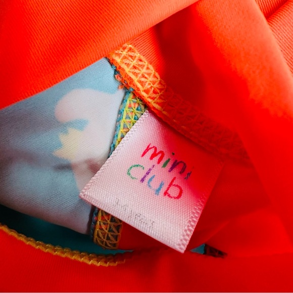 Mini Club Fish Rashguard Size 3-4 Years - Picture 4 of 5